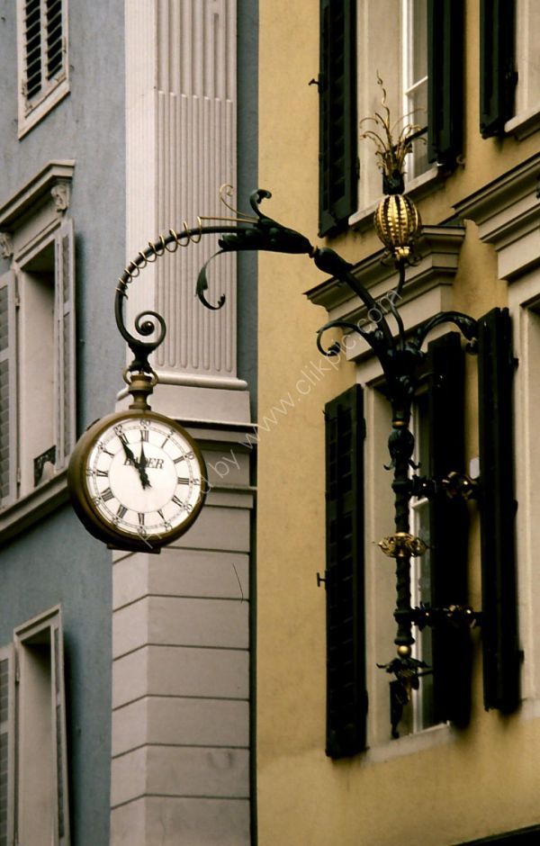 Watch Shop Signage, Lucerne